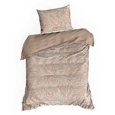 140 x 200 2-piece Cotton Satin Bedding Set "Spring 81"