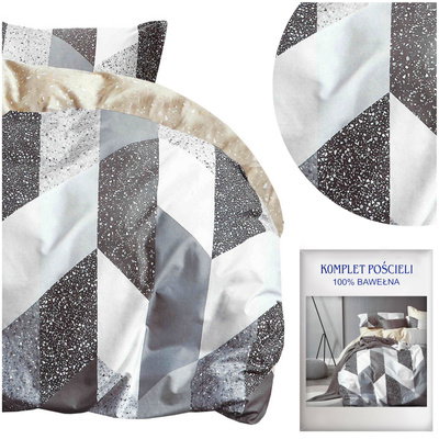 Cotton Satin Bedding No. A1337 200x220NP 3 parts