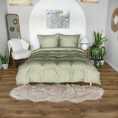 Pościel 220 x 200 3cz Mikrofibra w Pasy Eusebia Home 15