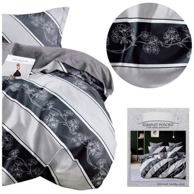 Bedding 160 x 200 3pc Satin Melita 567