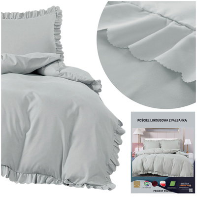 Bedding 140 x 200 2cz with valance Jowita 09