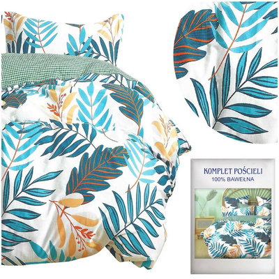 Cotton Satin Bedding No. A1410 160x200NP 3 parts