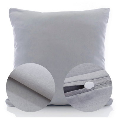 Cotton pillowcase 50 x 50 Uniform Ola Dirty Grey