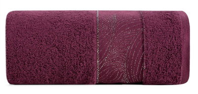 Mariel 06 Maroon 50 x 90 Terry Bath Towel