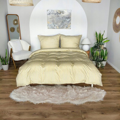 Pościel 160 x 200 3cz Mikrofibra w Pasy Eusebia Home 11