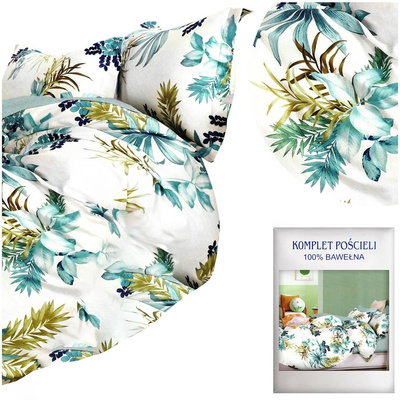 Bedding 160 x 200 3pc Satin Cotton No. A1640