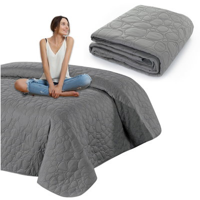 Bedspread 200 x 220 Embossed Microfiber Nicole 01