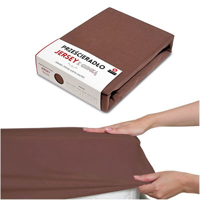 140 x 200 Jersey sheet with elastic Gaja 23