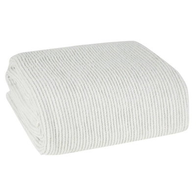 70 x 160 Design Cotton-Acrylic Amber Cream Blanket