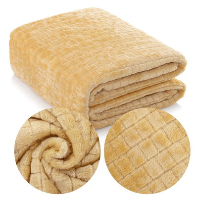 Blanket 200 x 220 Microfiber Stamped Ardea Cube 11