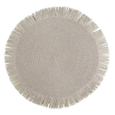 Pad fi 38 Decorative Round Boho1 Grey