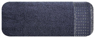 Luna Bath Towel (07) 50 x 90 Navy Blue