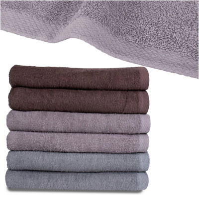 Towel set 50 x 100 6pcs. Cotton Narcis 13