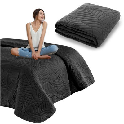 Bedspread 200 x 220 Embossed Microfiber Nicole 10