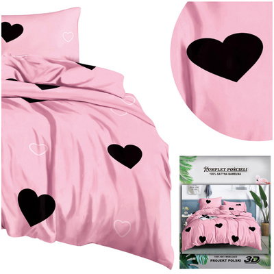 Bedding 140 x 200 2cz Satin Maria 1176