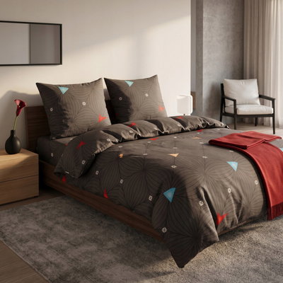 Pościel 160 x 200 3cz Gładka Eusebia Home 40