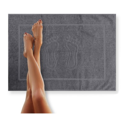 Dywanik Łazienkowy Sora 50 x 70 24 400 g/m2 Gris