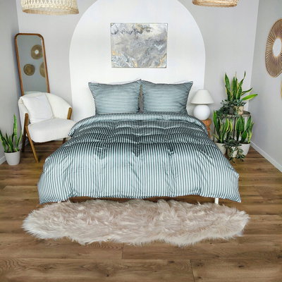 Pościel 220 x 200 3cz Mikrofibra w Pasy Eusebia Home 14