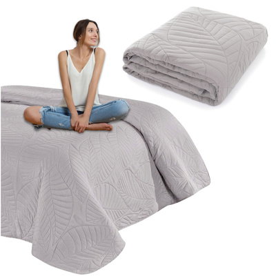 Bedspread 200 x 220 Embossed Microfiber Nicole 09