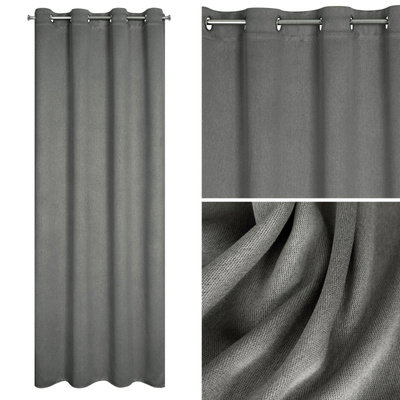 Zatemňovací záves Carlo 140 x 250 popolavý