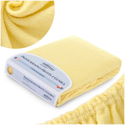 Terry sheet with elastic 004_D Sunny 180x200