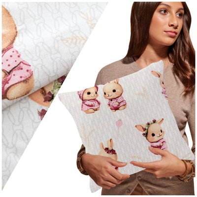 Cushion Cover 40 x 40 Cotton for Jasiek Pillow Belluno 221