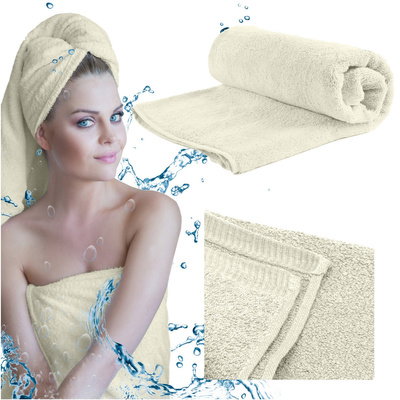 Tango towel 50 x 100 400 g/m2 02 Ecru