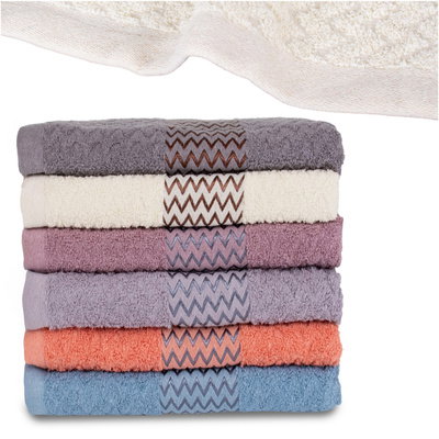 Set of Towels 70 x 140 6pcs. Cotton Narcis 10