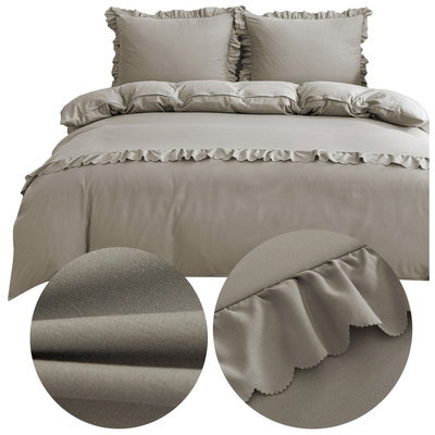 Bedding set 220 x 200 3 pieces with Ruffles Maximo 05
