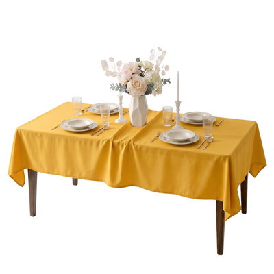 Tablecloth 140x260 Stain-Resistant Surbo Mustard