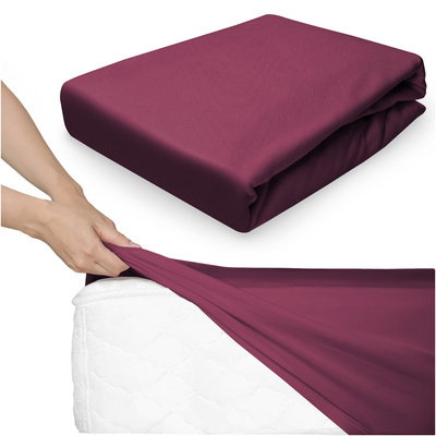 Janet 14 Jersey Fitted Sheet, 90 x 200