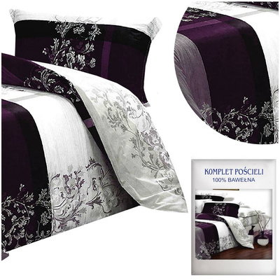 Cotton Satin Bedding No. A135 140x200NP 2 parts