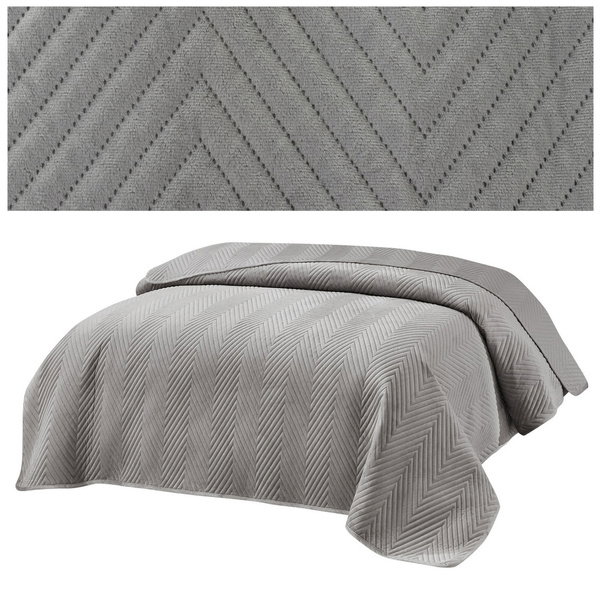 Narzuta 170 x 210 Tłoczona Welurowa Marieta 01