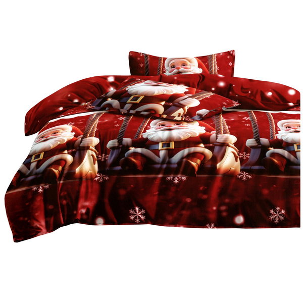 Bedding set 200 x 220 3pcs Christmas Satin Dalwin 1050