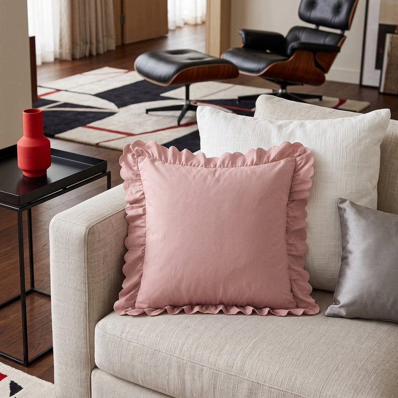 Poszewka 45 x 45 z Falbaną Luxury Jowita 03