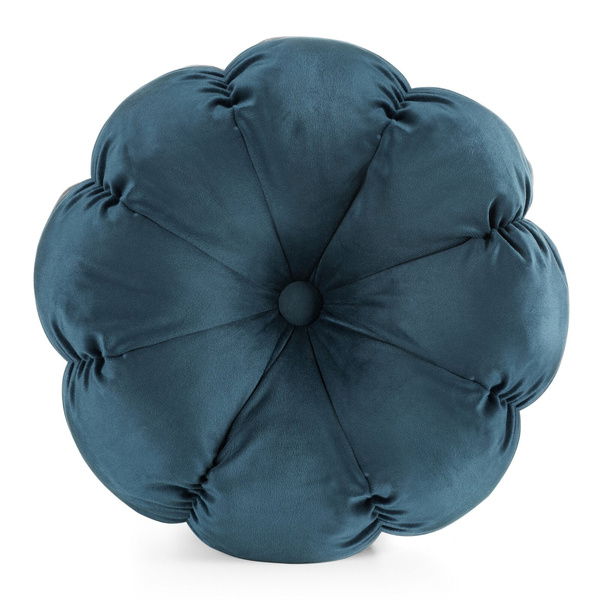 Poduszka 37 x 37 Dekoracyjna Kwiat Flower 41A Nieb