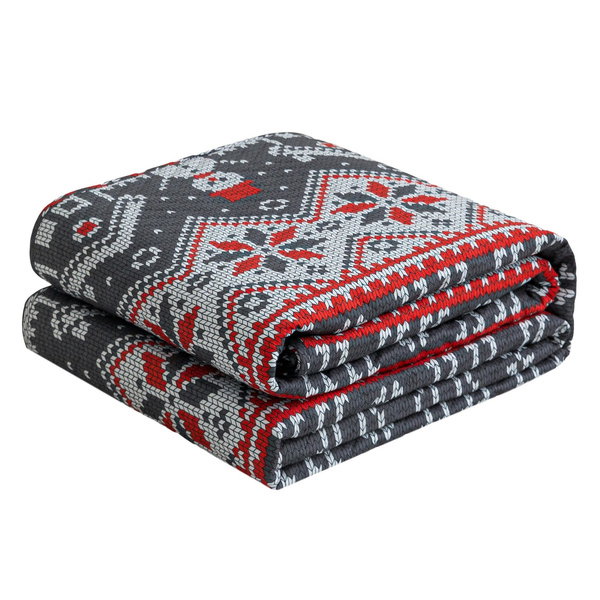 Narzuta 170 x 210 Tłoczona Świąteczna Levent 2960
