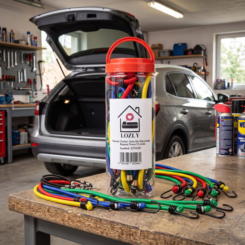 Set of Luggage Securing Rubber Transport Tenso
