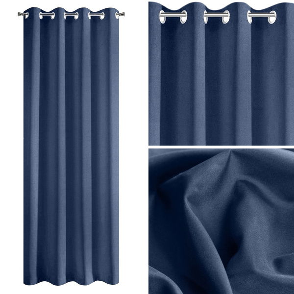 Zasłona 140 x 250 Dekoracyjna Adore Granat