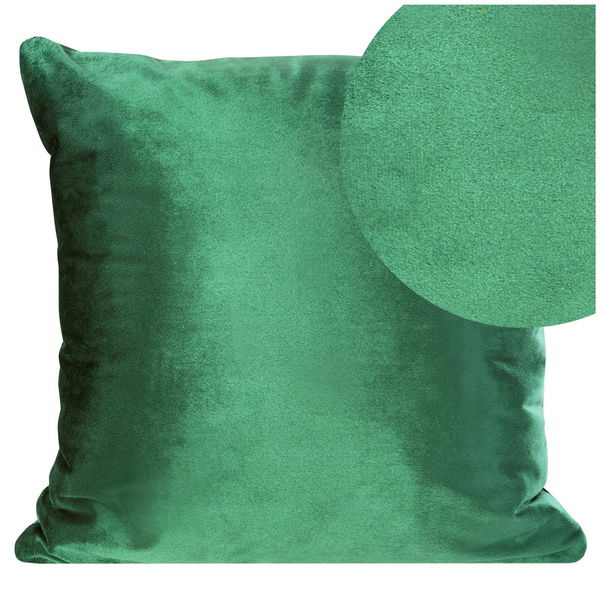Poszewka Velvetowa Samanta 40 x 40 C.Zielony