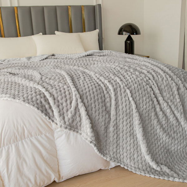 Koc 200 x 220 Mikrofibra Tłoczona Cristián 03