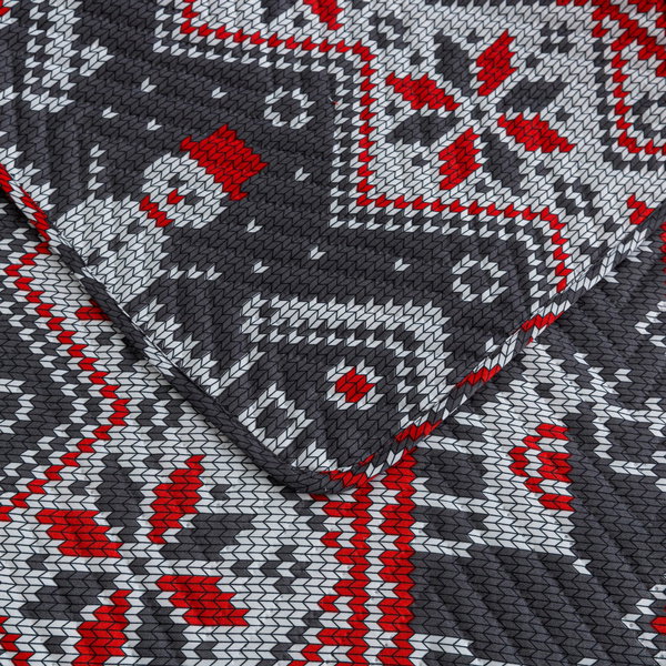 Narzuta 220 x 240 Tłoczona Świąteczna Levent 2960