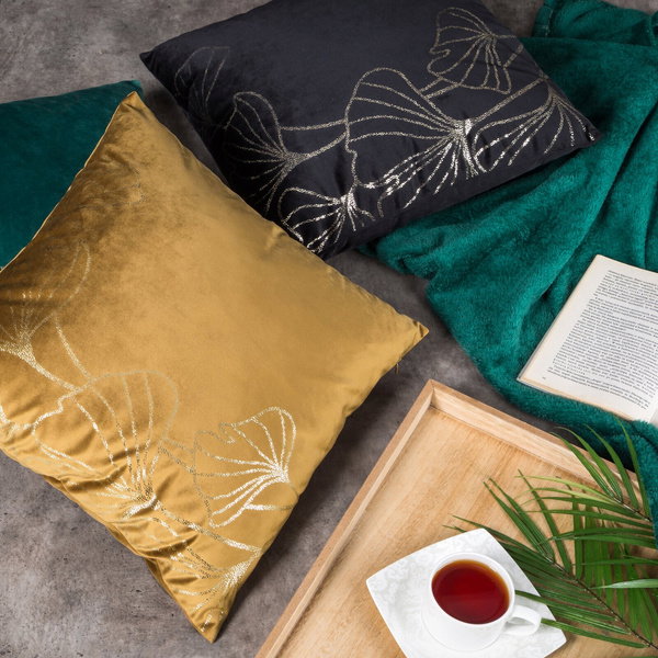 Poszewka 45 x 45 Dekoracyjna Velvet Blink11 C. Ziel