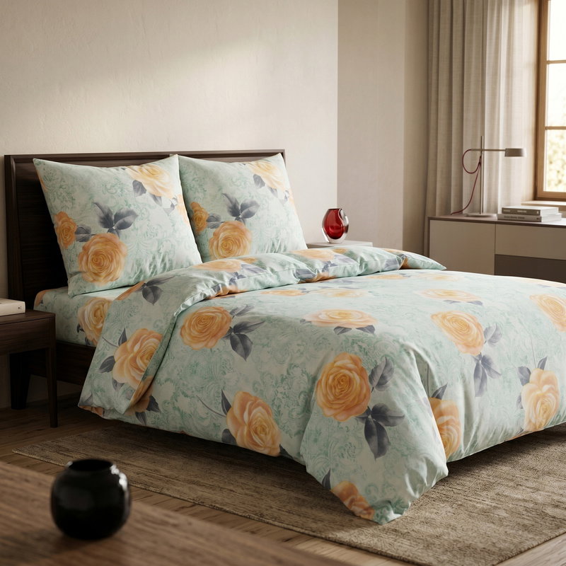 Pościel 160 x 200 4cz Satynowa Maria 3094
