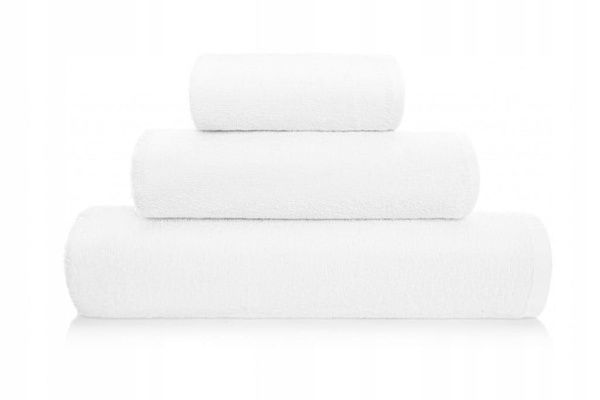 Ręcznik 70 x 140 Hotelowy Standard 550g/m2 Biały