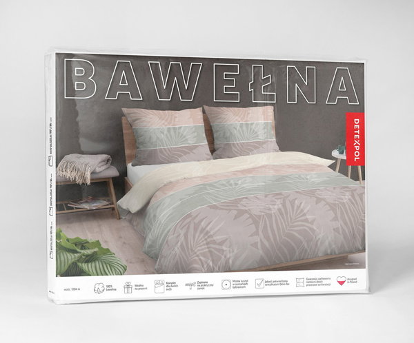 Pościel 220 x 200 3cz Vicenza Bawełna wz. 5104A