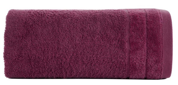 Ręcznik 50 x 90 Bawełna Damla 17 500 G/M2 Amarant