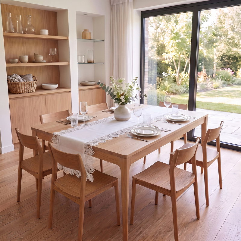 Bieżnik 40x140 Plamoodporny z Gipiurą Elia Biel 03