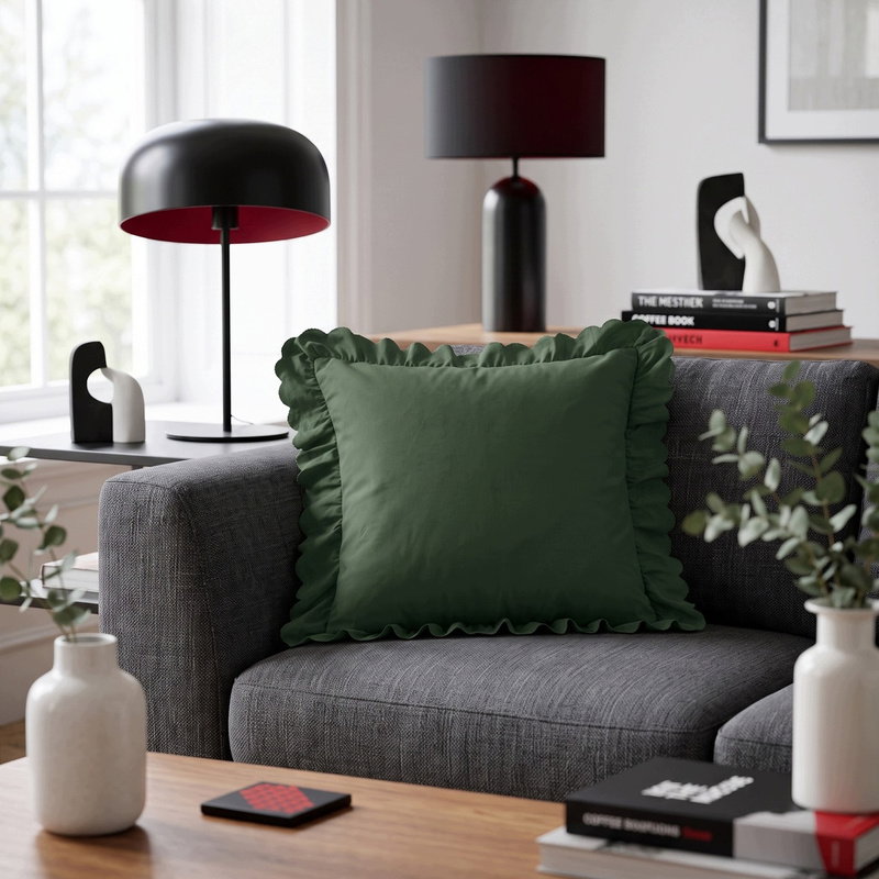 Poszewka 40 x 40 z Falbaną Luxury Jowita 05