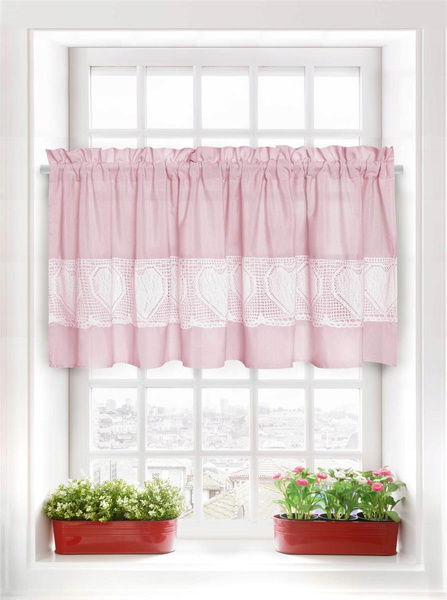 Firana Zazdrostka 30 x 150 Tunel Gotowa Lace Puder